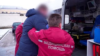 картинка: Избил врача прямо в реанимобиле! | Неадекватные пациенты. Истории медиков | Народный контроль