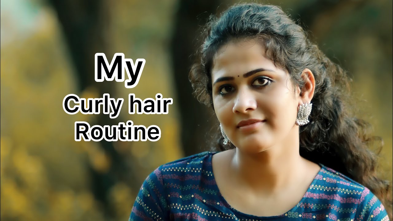 Most requested video/ curly hair routine/cg curl girl method / cantu/ earth rhythm/Malayalam