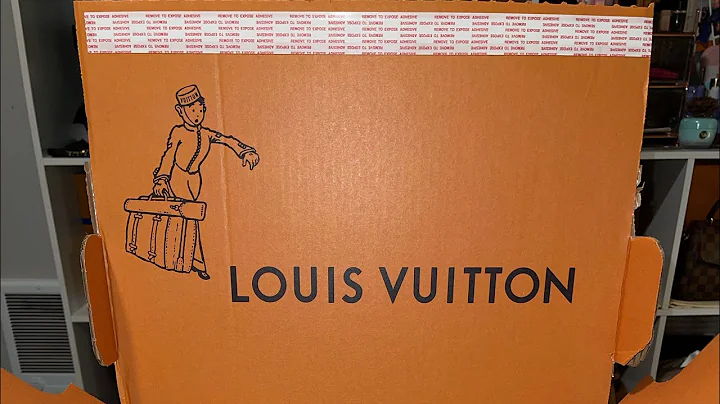 THE NEW LOUIS VUITTON COSMETIC POUCH GM UNBOXING(M46458)