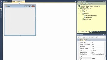 Criando uma aplicação no Visual .Net C# 2010
