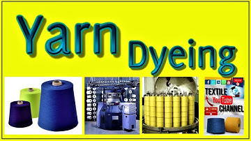 YARN DYEING PROCESS SHORT COURSE #TEXTILE #YARN #YarnDyeing #ConeDyeing #DYEING #WetProcessing