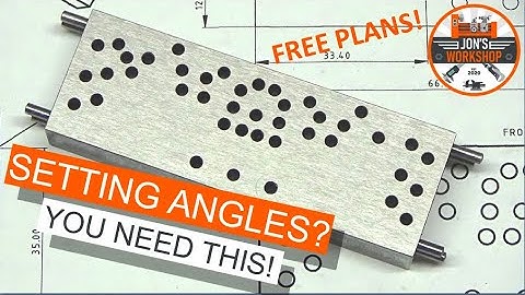 ANGLESET   The easy way to set up machines to cut angles