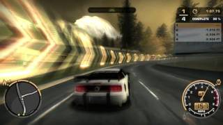 NFS Most Wanted - Appling Nitro on highway (gameplay) screenshot 4