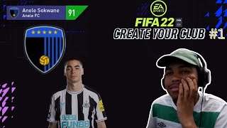 I MADE THE BEST TEAM EVER.. | FIFA 22 Create A Club Career Mode ( Part 1 )