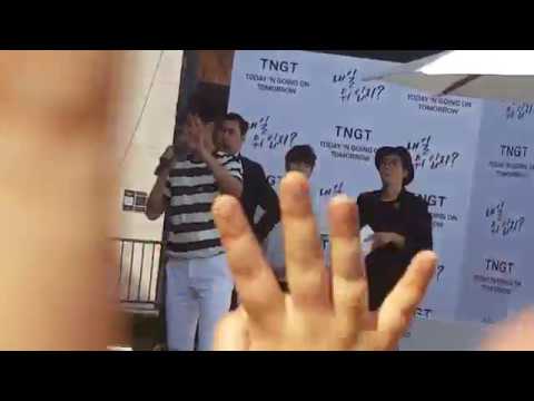 20170603박보검×TNGT 팬사인회 클로징&아픈친구 챙겨주는 천사보검
