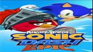 Angry Birds Sonic Dash Epic Le Music
