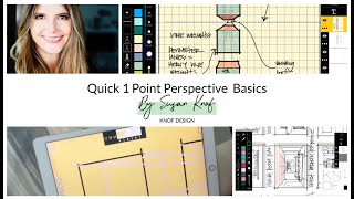 An Easy Guide to Creating a Quick 1 Point Perspective Sketch using Morpholio Trace with Susan Knof