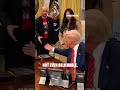 FLASHBACK: Trump hosts freed hostages taken by Hamas in Oval Office #shorts #foxnews #us