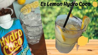 Resep Simple Es Lemon Hydro Coco