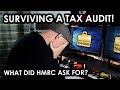 Surviving a Self Assessment Tax Audit - questions they asked (part 1)