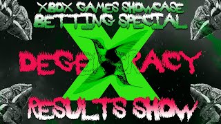 EZA Xbox July 2020 Betting Special Results Show