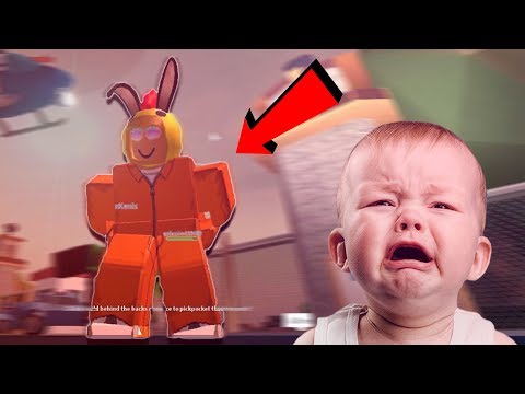 Little Kid Raging Of Getting Arrested On Jailbreak In Roblox - kid raging on roblox