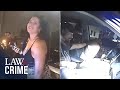 Bodycam: Woman Found Asleep Behind the Wheel with Bottle of Tequila, Arrested for DUI