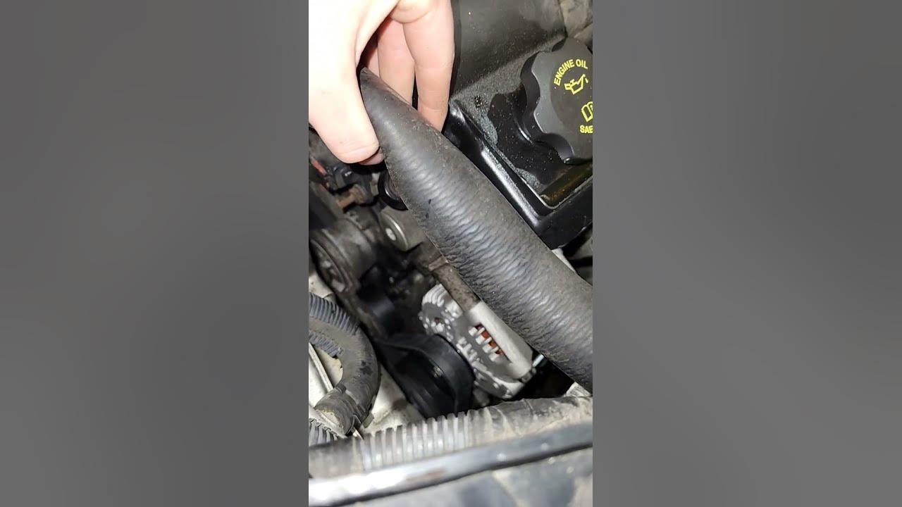 Thermostat housing on chrysler sebring 2 7l wtf youtube