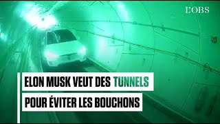 Elon Musk veut creuser des tunnels pour éviter les bouchons