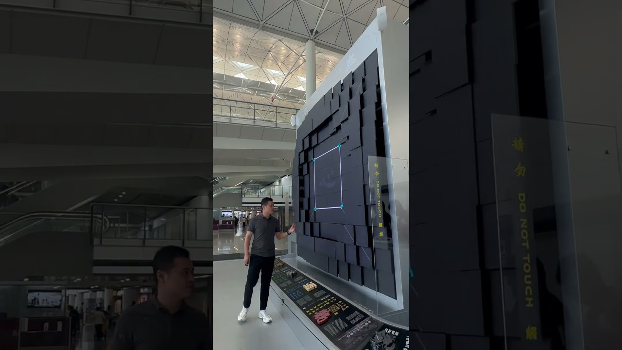 LED Mechanical Matrix Screen #LED Mechanical Wave Screen #LED Mechanical Smart Screen