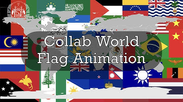 All World Flags Animation - Collab