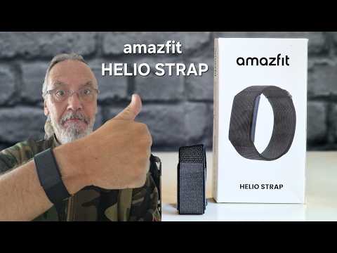 amazfit HELIO STRAP. Co potrafi opaska?