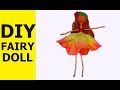 DIY Fairy Doll Making/ Fabulous Flower Fairy  Doll Making Tutorial By  Aloha Craft