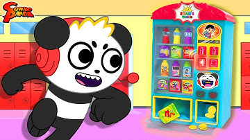 RYAN’S WORLD VENDING MACHINE SURPRISE! Mystery Toy Unboxing