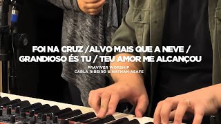 Os Hinos Mais Lindos Da HARPA 🎶🔥Foi na Cruz /Alvo Mais que a Neve /Grandioso És Tú /Porque Ele Vive
