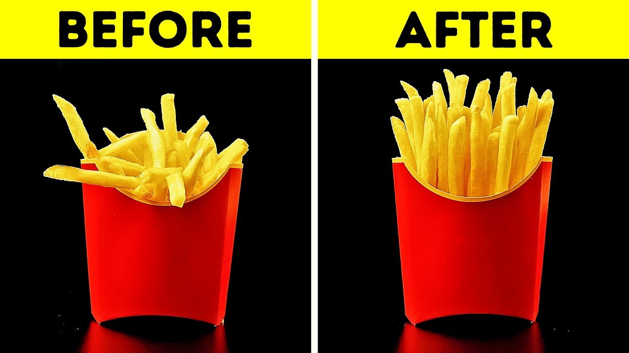 25 AWESOME LIFE HACKS FOR YOUR FAVORITE FOOD