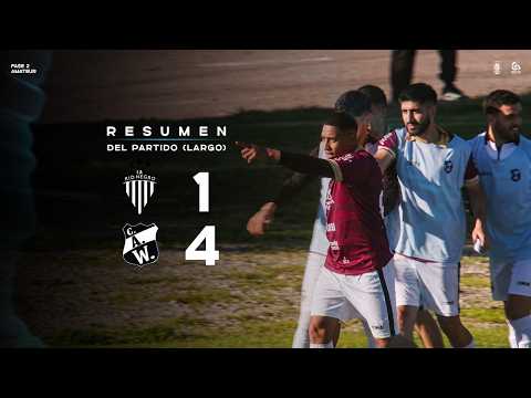 Río Negro 1-4 Wanderers (Durazno) | HL Largo | Fase 2 | Llave Amateur | Copa AUF Uruguay | #AUFTV