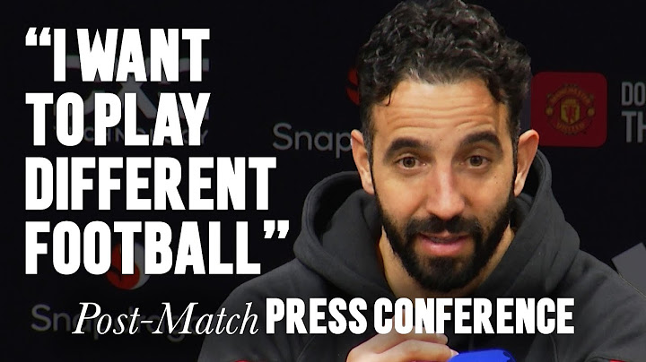 Ruben Amorim Post-Arsenal | Press Conference 🎙️