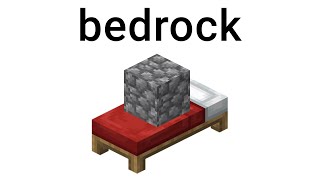 r/Minecraftmemes | how do you make a bedrock??