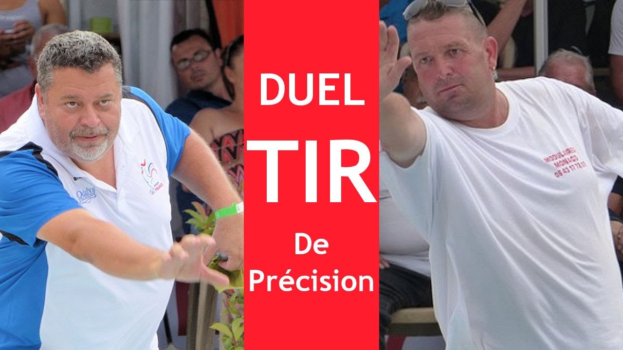 Miniature : Quintais VS Le Boursicaud duel final au tir de précision - Europétanque pétanque 2018