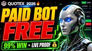 Quotex Paid Trading Bot Free 2026 🔥 | Best 99% Accurate AI Trading Robot | Quotex Trading