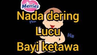 nada dering lucu bayi ketawa
