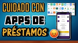 Apps de Préstamos inmediatos (No caigas, Fraude, Montadeudas) #Cash #dinero