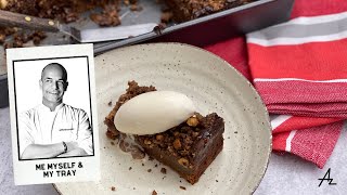 Adriano Zumbo - Chocolate HEAVEN! Chocolate, Malt & Hazelnut Tray Bake