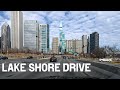 Relaxing Drive on Chicago&#39;s Lake Shore Drive (4K)