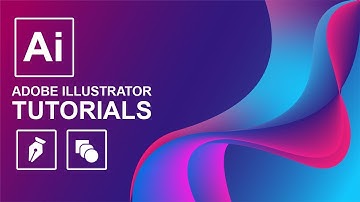 Liquid Color Background With Blend Tool In Adobe Illustrator