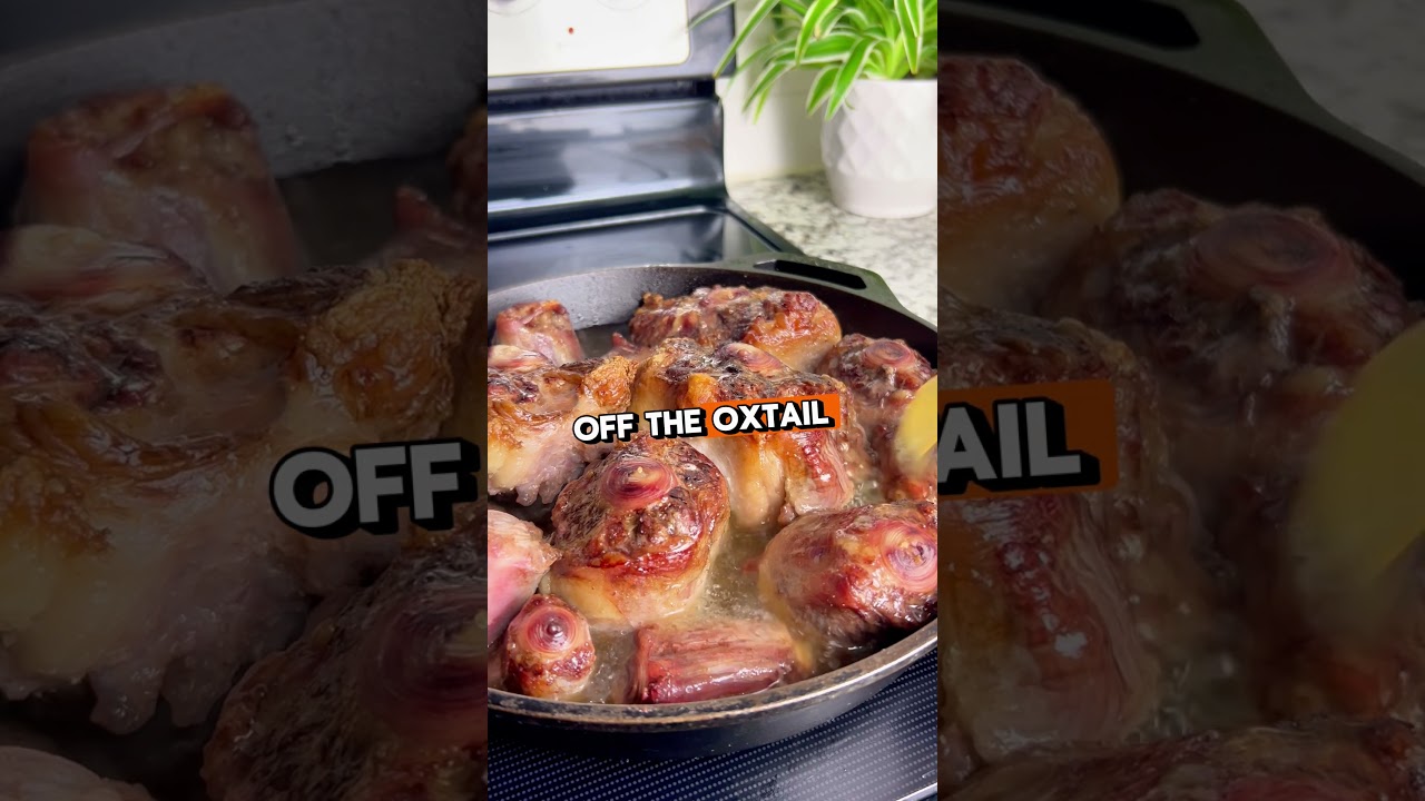 Simple Fancy Braised Oxtail 