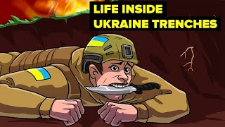 Life of a Ukraine Soldier in the Trenches vs Russian Military