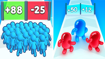 Count Master 3D Vs Join Blob Clash 3D🔮😍😍🔮Walkthrough Mobile Gameplay EW4W