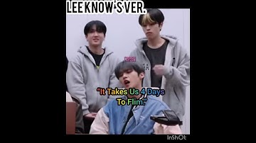 [SKZ] “Case 143” Orignal Ver. Is Okay But Lee Know’s Ver. Is Just..🤣  @Kim_Chumi