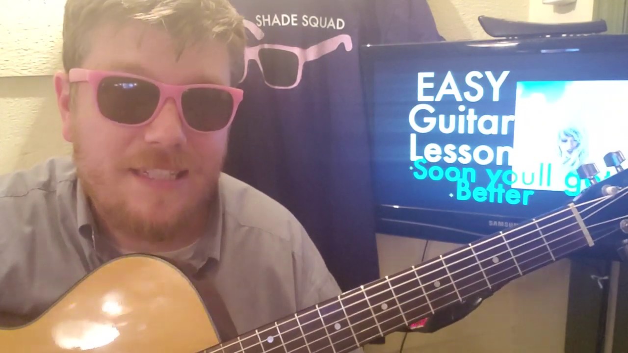 Taylor Swift Soon You'll Get Better * Dixie Chicks // easy guitar