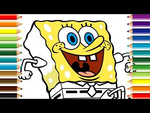 spongebob-squarepants-coloring-page-for-kids-learning