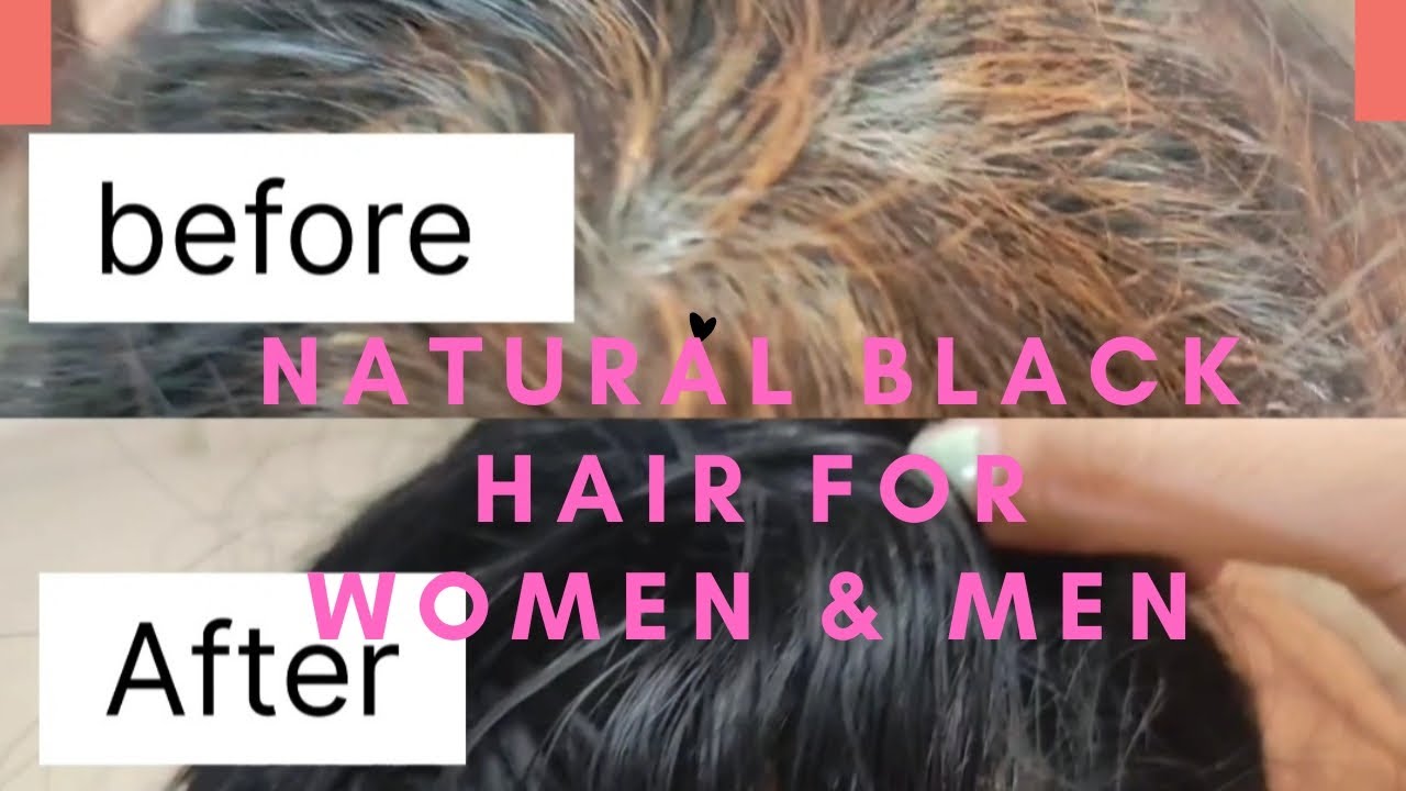 Natural Black Hair at home for Men & Women 100 effective result My