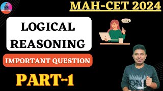 Mah Mca Cet 2024 II Logical Reasoning Important Mcq Question..