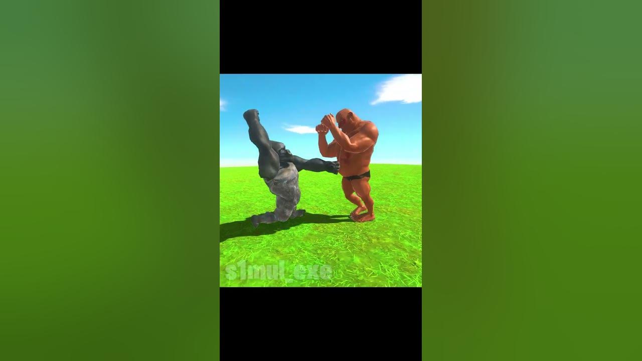 HILL GIANT VS KING KHUNG - ARBS - Animal Revolt Battle Simulator - YouTube