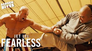 Arrogant Boxer VS Kungfu Master | Jet Li's Fearless (2006) | Screen Bites