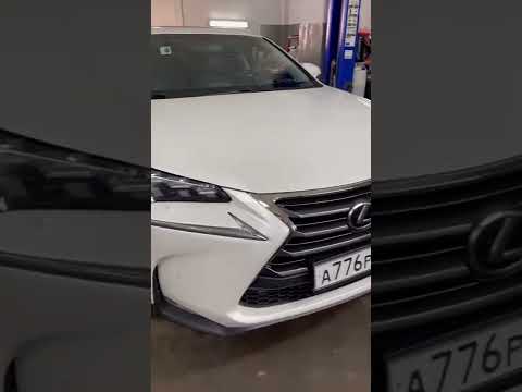 Лексус NX 200 (Lexus NX 200). Замена задних тормозных колодок.