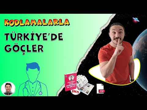 TÜRKİYE'DE GÖÇLER 📌 Tyt coğrafya - 10.sınıf Coğrafya 📂PDF Ders Notları