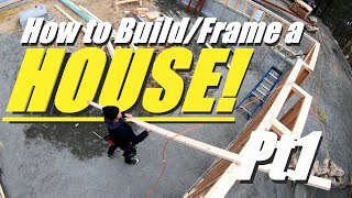 How to Build/Frame a House part 1— GOPRO POV