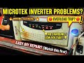 MICROTEK Inverter charging, overload, low voltage, wire heating problem⚡Aluminium wire issue EB800✨💥